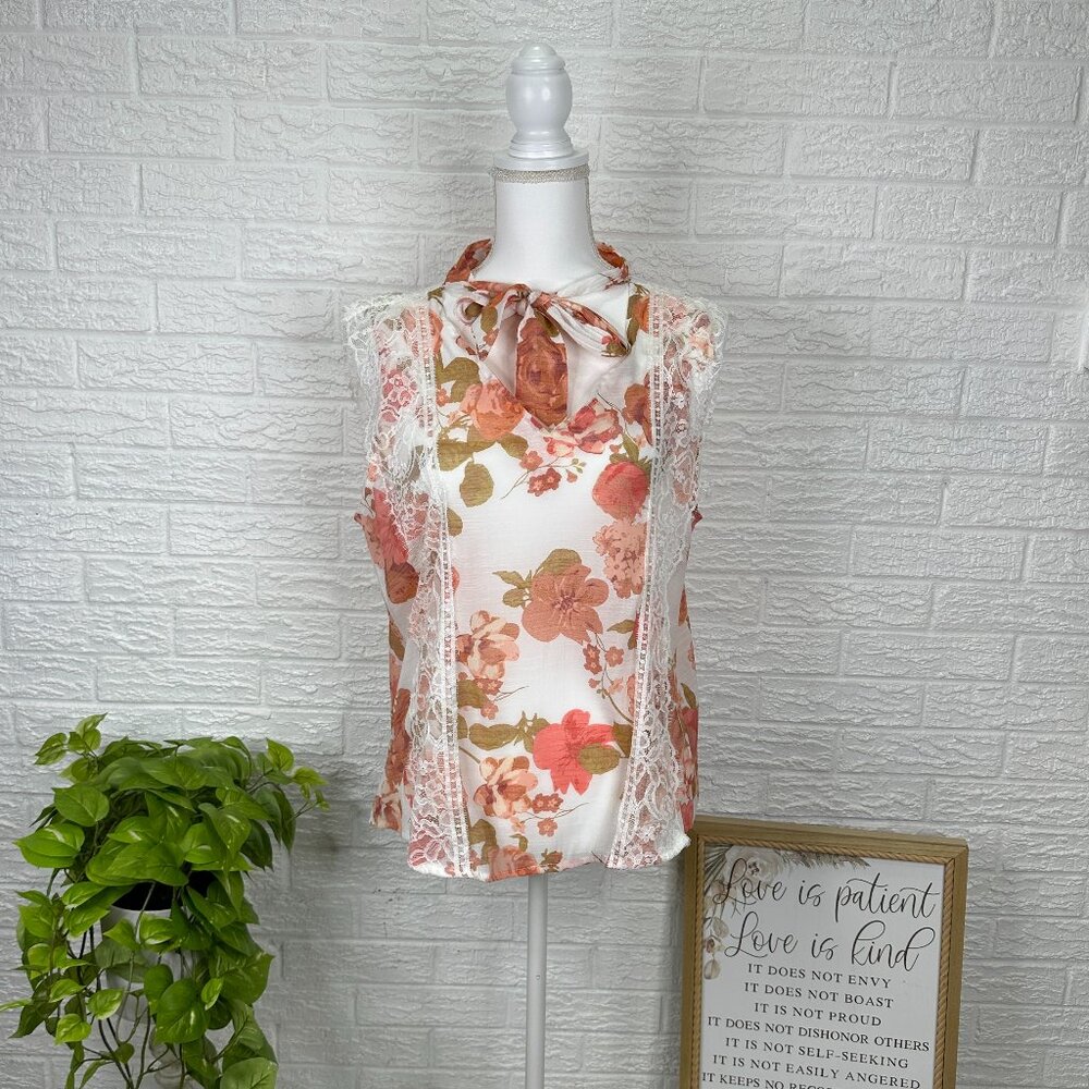 Women's Harve Benard tank blouse floral